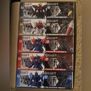 Gundam G-Frame V14 10-piece Set - Brand New & Unopened